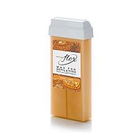 Воск ItalWax Flex в картридже Янтарь 100 мл