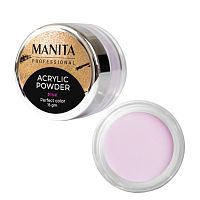 Акриловая пудра MANITA PROFESSIONAL мелкодисперсная "PINK" (15 г)
