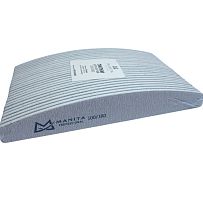 Пилка для ногтей manita professional Лодка 100/180 грит. 17,7 см , 25шт  