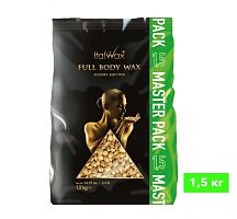 Воск горячий (пленочный) Full Body wax гранулы 1,5 кг